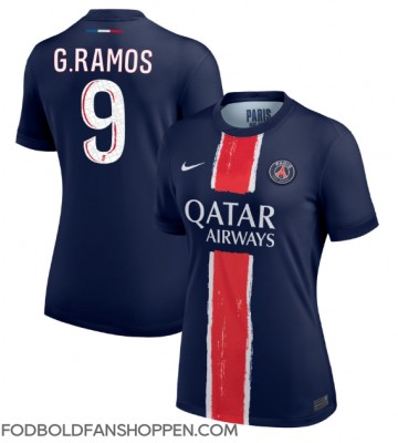 Paris Saint-Germain Goncalo Ramos #9 Hjemmebanetrøje Dame 2024-25 Kortærmet
